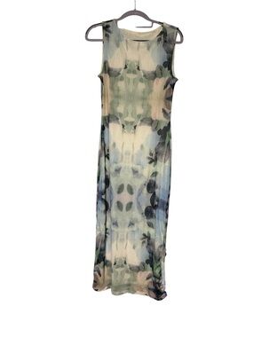 knee length dresses for ladies Isla Floral Petal Long Slip Dress main image 0
